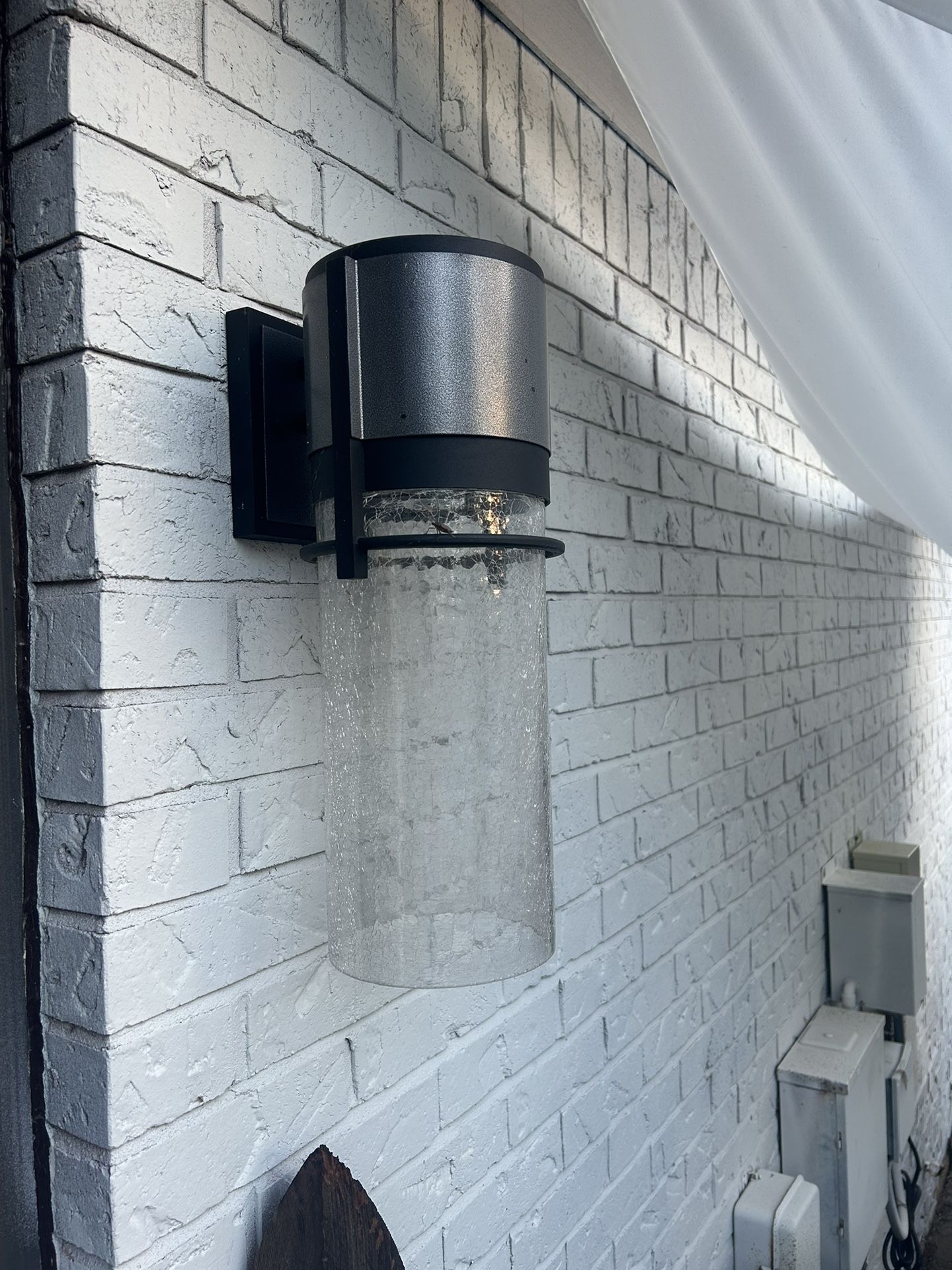 (5) Identical Exterior Sconce Lights 18”. 