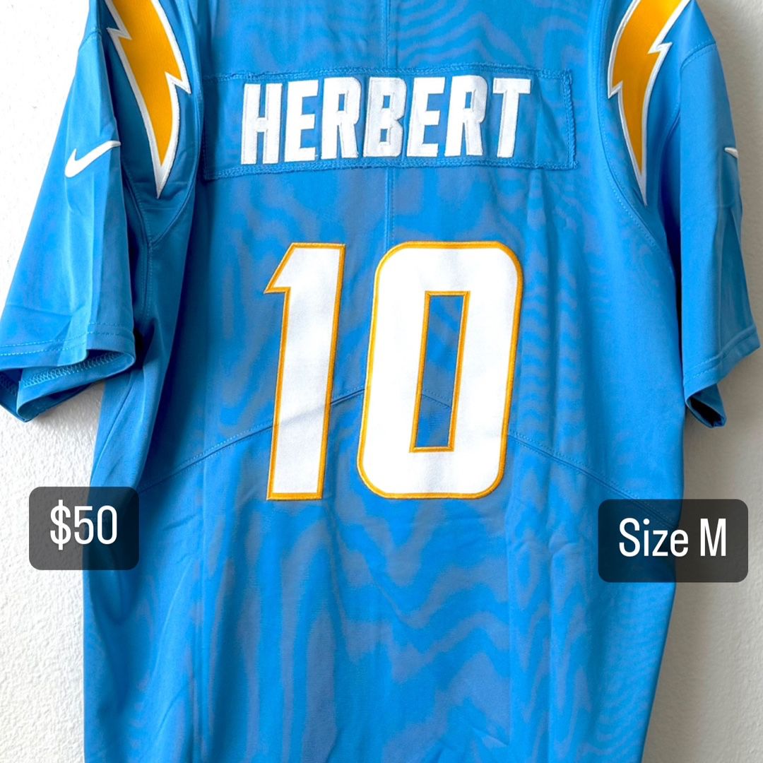 Justin Herbert LA Chargers Nike Jersey Royal Blue Alternate LBolts Up for  Sale in San Diego, CA - OfferUp