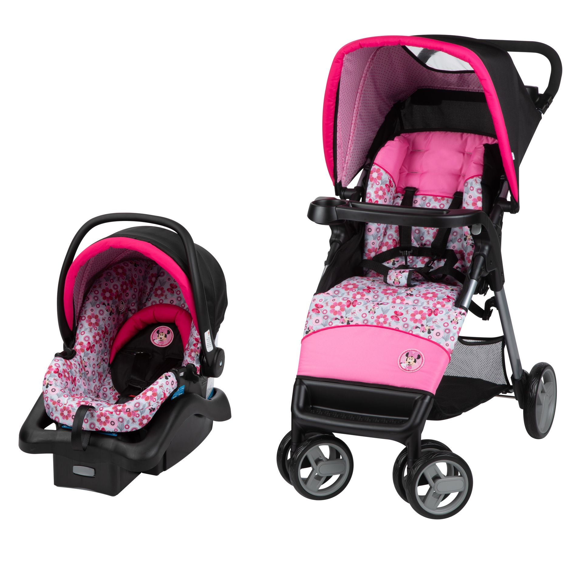 Minnie Mouse Car Seat Stroller Combo