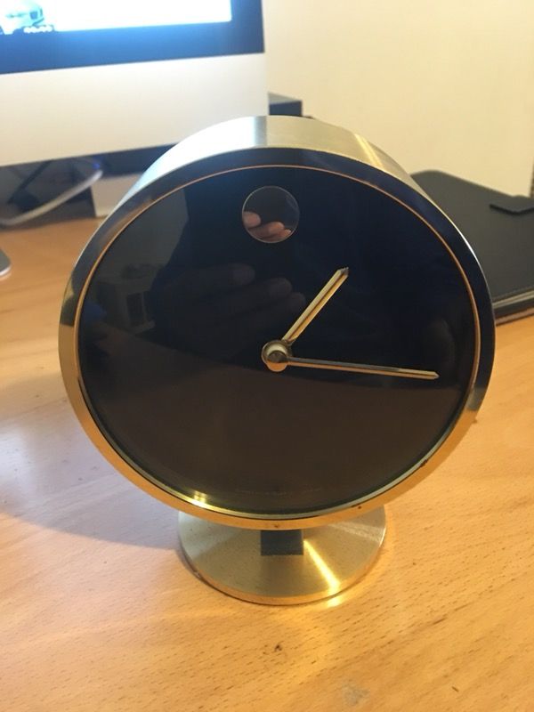 Howard Miller Movado Desk Clock For Sale In Bronx Ny Offerup