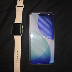 Iphone 15 plus y reloj