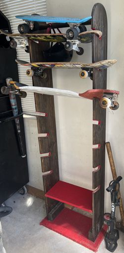 Skateboard Rack
