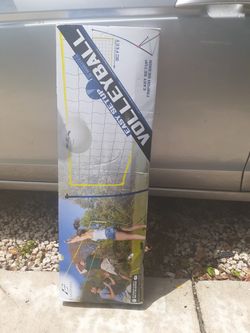 7 foot high 30 ft long new volleyball net