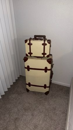 Suitcase and bag  carry-on size
