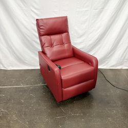 Power Lift Recliner , massage chair , Red *Free Delivery*