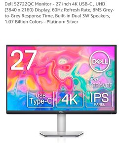 Dell 4k monitor with box (like new condition)