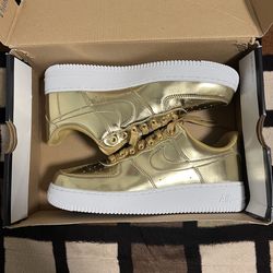 Nike Air Force 1 Low Metallic Gold Women’s Edition