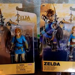 Link And Zelda -Breath Of The Wild