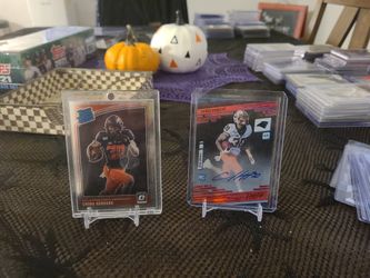 Chuba Hubbard Rookie Cards Autograph Carolina Panthers 