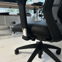 Desk and computer chair