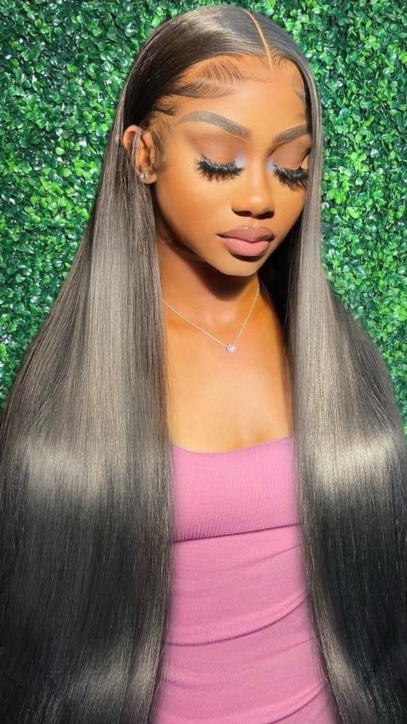 28 Inch Lace Front Human Hair Wig