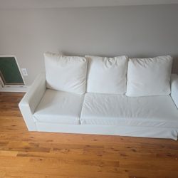 White Leather Sofa Used