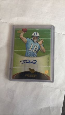 Jake Locker Rookie Autograph Card#82!very Rate25of50!
