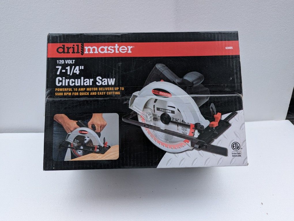 7 1/4 Inch Drill Master Circular Saw Skil Saw