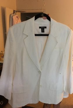 White Linen Jacket
