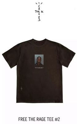 Travis Scott “It’s Miami” Cactus Jack Arrest Tee  2XL XXL