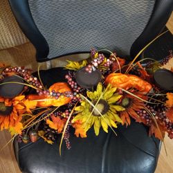 Fall Decor Candle Holder