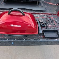 George Foreman Indoor/Outdoor Electric Grill 