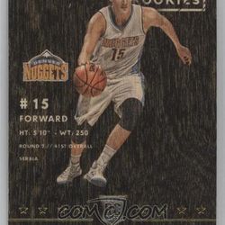 NIKOLA JOKIC ROOKIE w/ ERROR "HT-5'10"