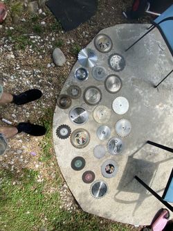 Table saw or skil saw blades .. various sizes and conditions