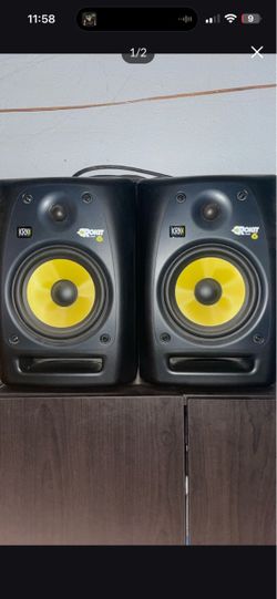 Krk Rokit Speakers Plus Sub Studio Speakers