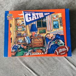 Vintage Flordia Gator College Puzzle 
