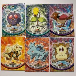 Pokemon Topps Lot 1st print blue logo edition