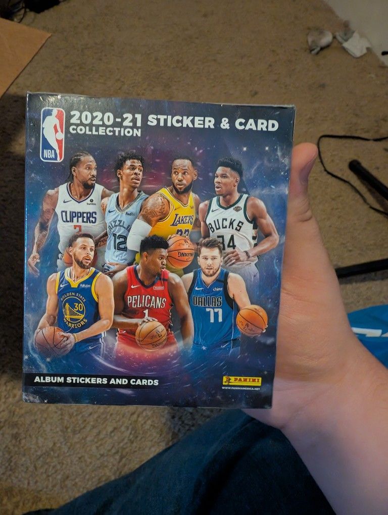 2020-21 STICKER & CARD COLLECTION never open
