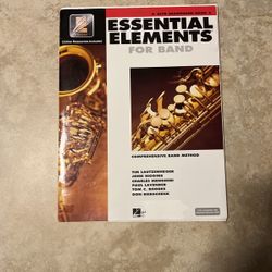 Alto Saxophone Book 2 Essential Elements For Band