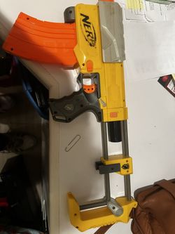 Nerf Gun With Bullets
