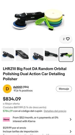 Big foot detailing
