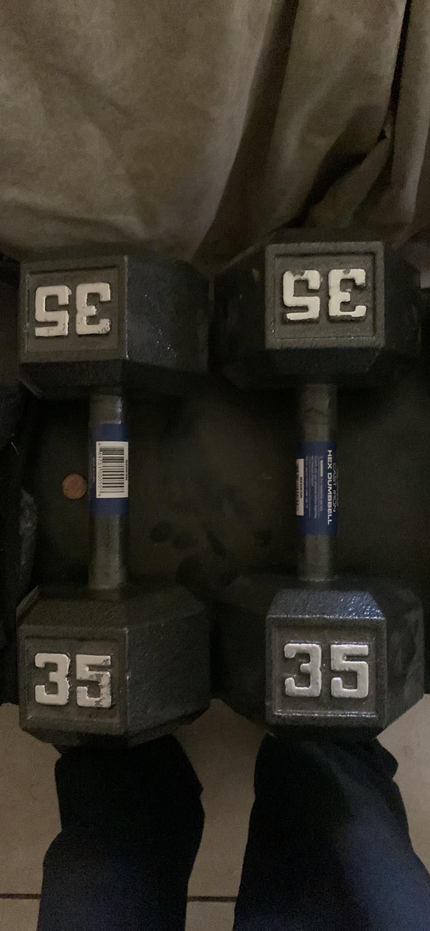 Dumbbell 35lbs