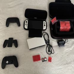 Oled Nintendo switch artic white