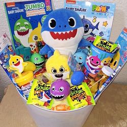 BABY SHARK EASTER BASKET