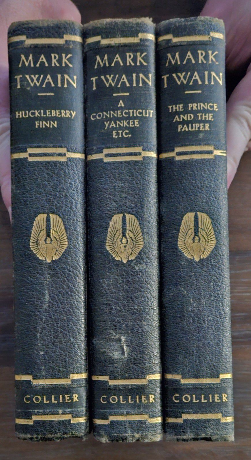 Mark Twain Books From 1917,1918 And 1921