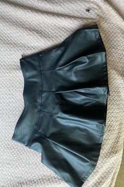 Leather skirt