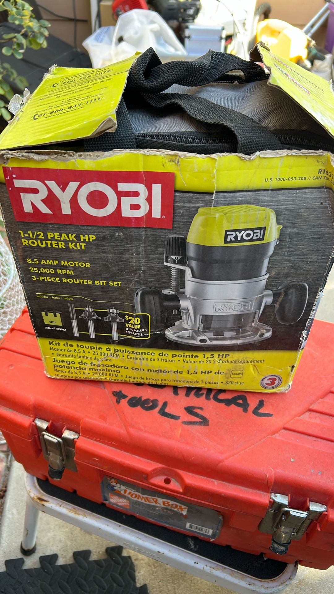 Router 1/1/2 HP New
