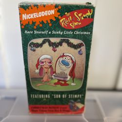 The Ren & Stimpy Show holiday special VHS "Have Yourself a Stinky Little Christmas"