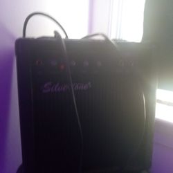 Electric Guitar Amp With Cable