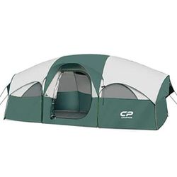 CAMPROS CP Tent-8-Person-Camping-Tents, Waterproof Windproof Family Tent