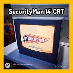 SecurityMan 14' CRT Monitor