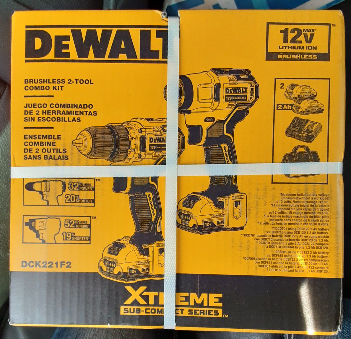 DeWalt 2 Tool Combo Kit