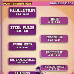 2 VIP tickets To Point Break Festival ($200) 