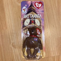 BRITANNIA TEENIE BEANIE Beanie Baby Rare Collectible 