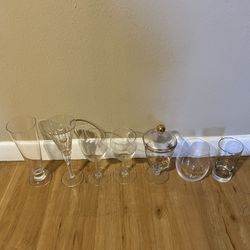 glass cups