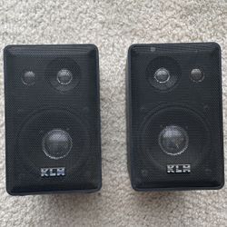 KLH Model 403A Passive Compact Bookshelf / Wall-Mount Speakers – Pair