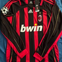 Ac Milan Long Sleeve Jersey 