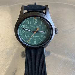 Timex Expedition Scout Indiglo Watch -  make offer Brand new, never worn 40 mm case size Quartz Rubber band Mineral crystal lens $39 or best offer Cas