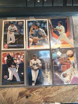 Mike piazza assorted baseball cards
