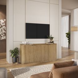 Janzen Cascade Oak 68 Console